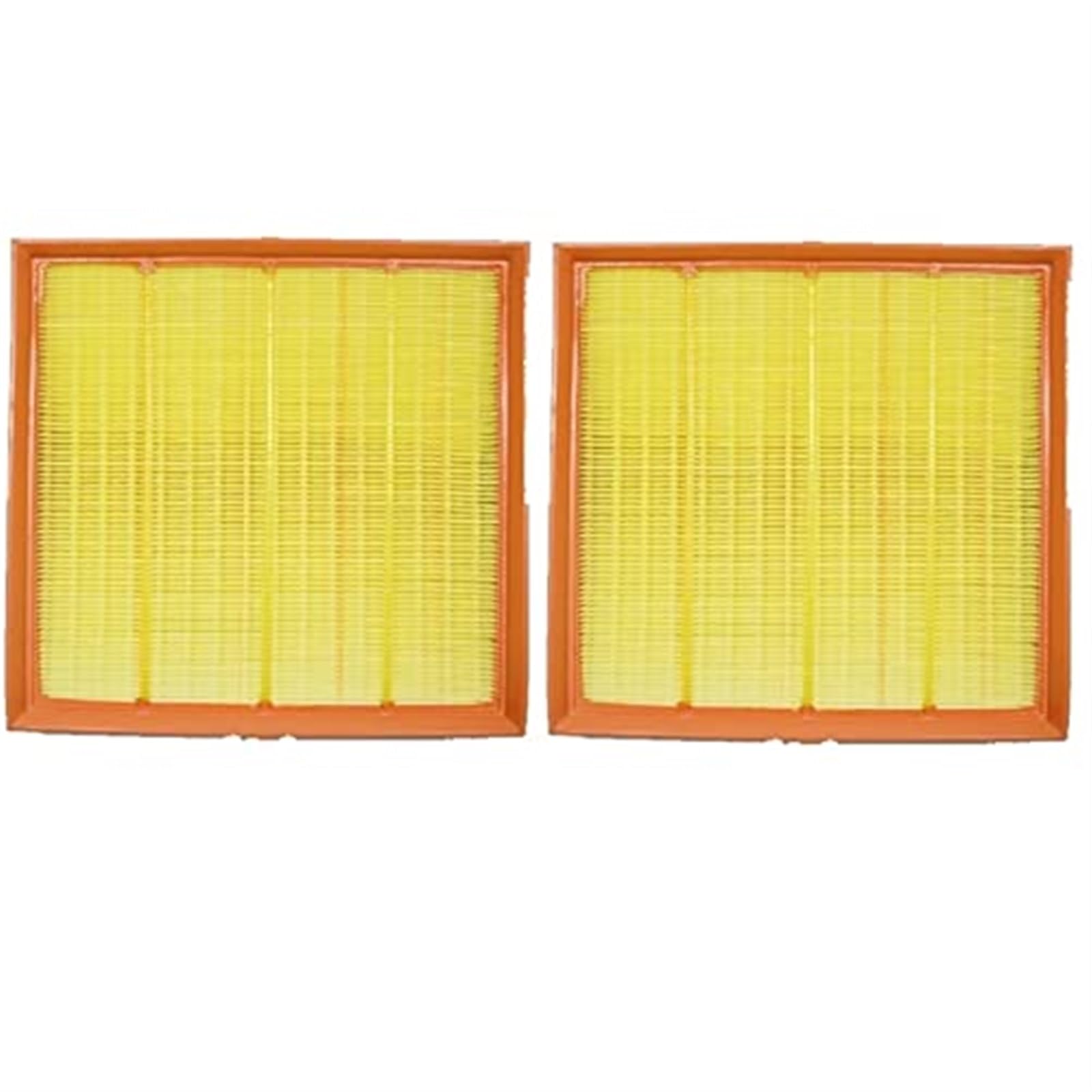 JUNPIY Auto-Luftfilter-Innenraumfilter, for Cadillac, SRX 2009–2017 2.8AT 3.0AT 3.6AT Modellfiltersatz OEM 20897358 13271190 13271191 Automotor-Luftfilter(Yellow 2 Pcs Air Filter) von JUNPIY