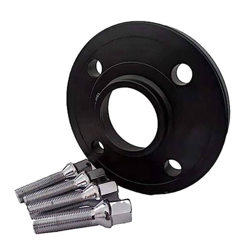 JUNPIY Autoraddichtung Auto-Spurverbreiterung-Verbreiterungssatz 4x98 Hubcentric 58.1 Aluminiumadapter, for Alfa, for Romeo Spurverbreiterungen Spurverbreiterungen für Autos(Black 20mm) von JUNPIY