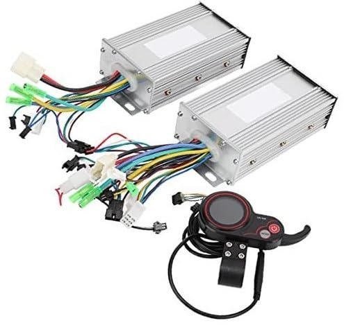 JUNPIY Bürstenloser Controller-Kit for Elektroroller, Motorcontroller, LCD-Messgerät-Controller mit Doppelantrieb for Elektrofahrräder Elektroroller-Controller von JUNPIY