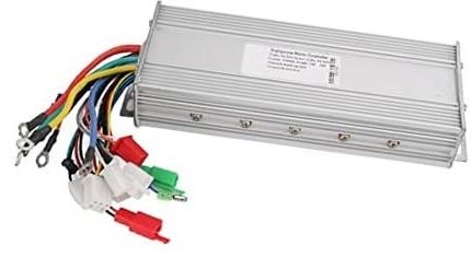 JUNPIY Bürstenloser Controller for Elektrofahrräder aus Aluminiumlegierung, bürstenloser 36-V-/48-V-1500-W-18-Röhren-Motorcontroller for Elektroroller Elektroroller-Controller von JUNPIY