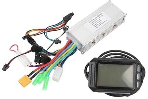 JUNPIY Bürstenloser Motorregler LCD-Display-Kit Stabile Steuerung mit Rillendesign for Elektro Elektroroller-Controller von JUNPIY