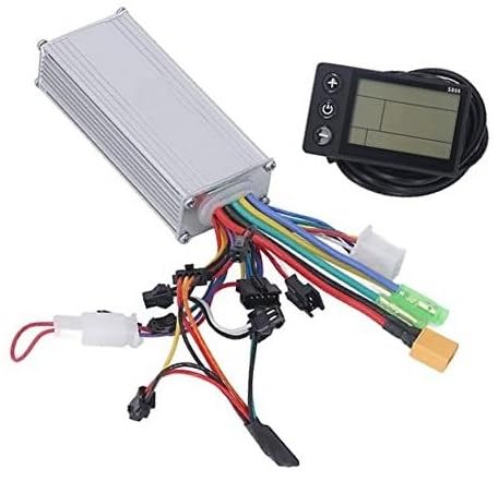JUNPIY Bürstenloser Motorregler for Scooter mit LCD-Display, for Elektrofahrräder 500 W 48 V 60 V Elektroroller-Controller von JUNPIY
