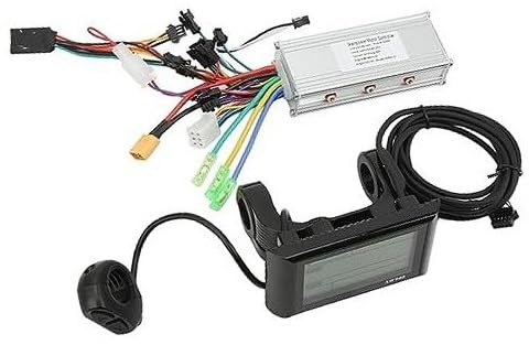 JUNPIY Bürstenloses Controller-Kit mit LCD-Display, 500-W-Controller for Elektroroller, for 22,5-mm-Lenker Elektroroller-Controller von JUNPIY