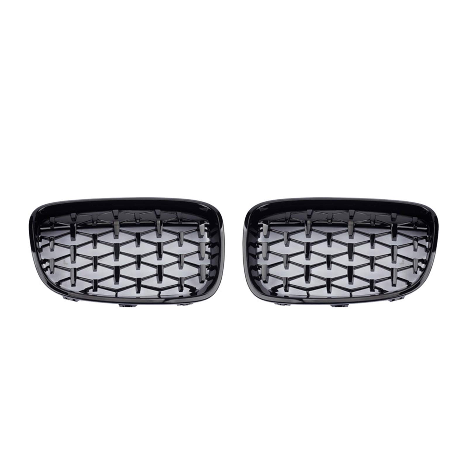 JUNPIY Chrom-Schwarz-Diamant-Grill, 1 Paar Anti-Widerstands-Reparaturteile for den Außenbereich, for, for 1er F20 F21 2011 2012 2013 2014 Auto-Kühlergrill(Mint) von JUNPIY