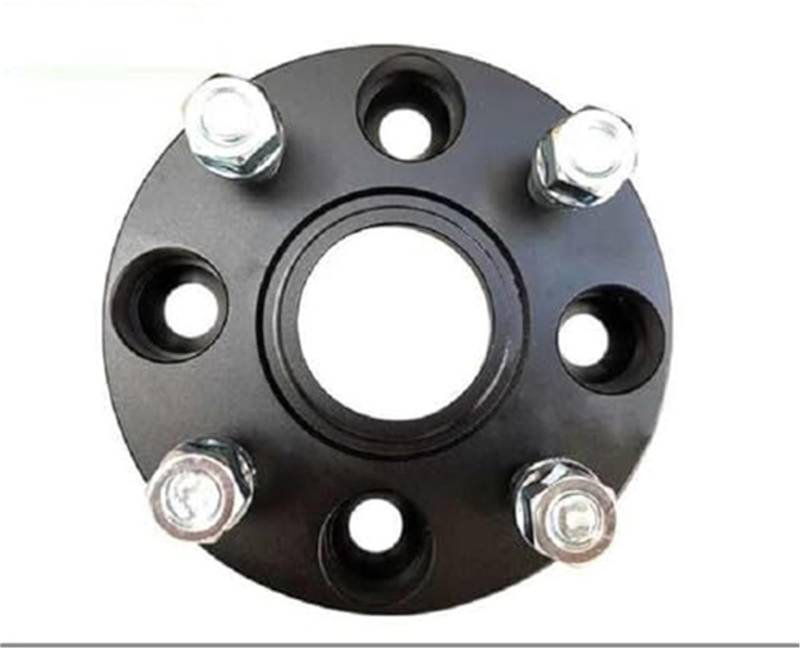 JUNPIY Distanzstücke Spurverbreiterungen Verbreiterungssatz 4x100 Hubcentric 60,1 mm Auto-Aluminiumadapter 15/20/25/30 mm, for Clio, for Captur Trennscheiben Unterlegscheibe Platte Spurverbreiterungen von JUNPIY