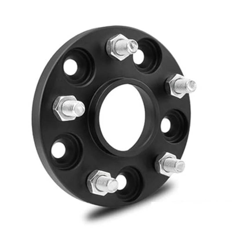 JUNPIY Distanzstücke Spurverbreiterungen Verbreiterungssatz 5x114,3 Hubcentric 64,1 Aluminiumadapter 15-30 mm Auto, for Tesla, for Modell 3 Y-Abscheider Bolzen: M14x1,5 Unterlegscheiben Platte Spurver von JUNPIY