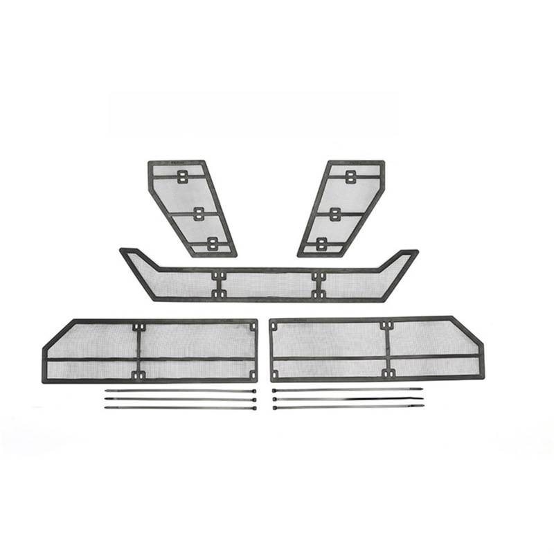 JUNPIY Edelstahl-Frontgrilleinsatz, Netz, Insektenschutz, Netzabdeckung, for Nissan, for X-Trail, for T32 Rogue 2017 2018 2019 2020 Auto-Kühlergrill von JUNPIY