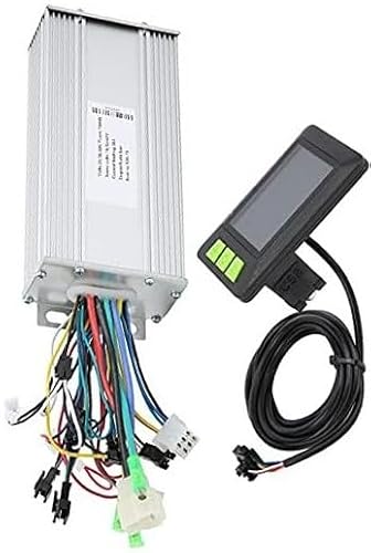 JUNPIY Elektrischer Roller Motor Control Box 36V/48V 1000W Universal LCD Display Panel Brushless Controller Kit Elektroroller-Controller von JUNPIY