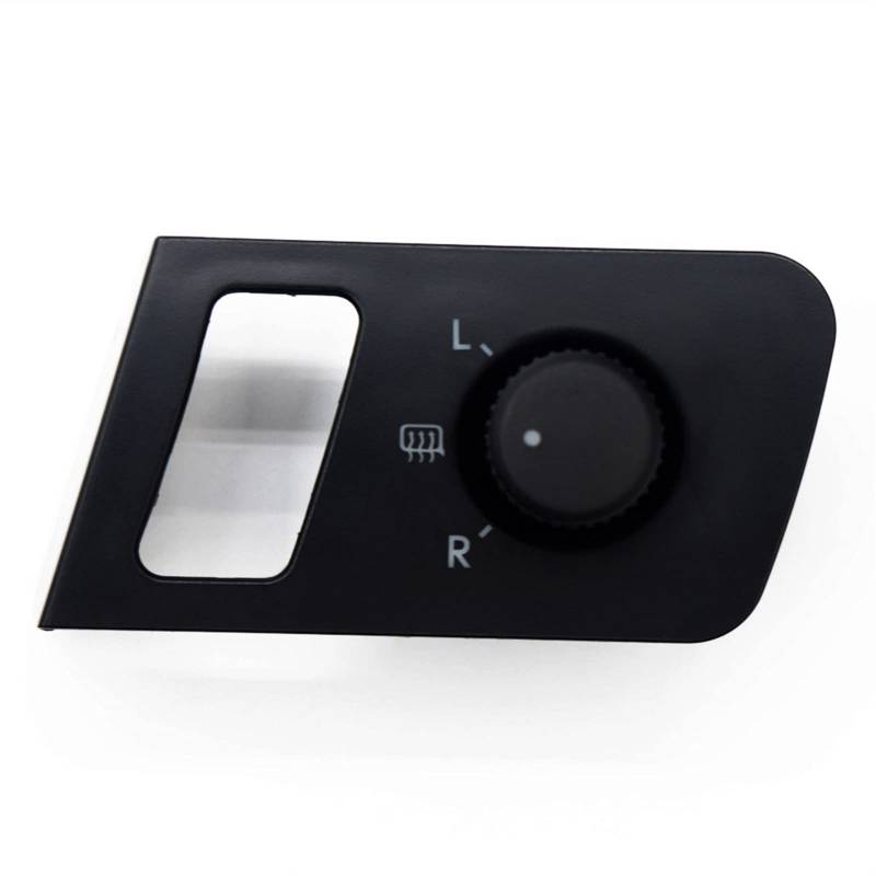 JUNPIY Fahrerseite Tür Power Mirror Control Button Knob Schalter, for VW, for Volkswagen, for Caddy, for Touran 2005-2015 1T1 959 552 1T1959552 Auto-Außenspiegelschalter(Red) von JUNPIY