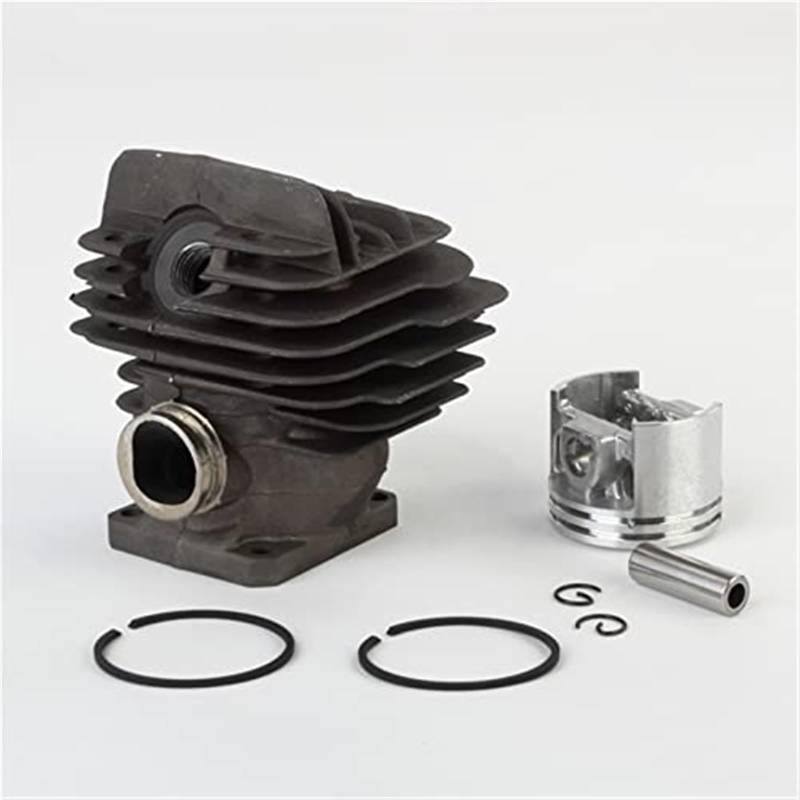 JUNPIY Farmertec Made 44 mm Zylinderkolben-Set, for STIHL, 026 MS260 MS 260 Kettensäge 1121 020 1203 mit Pin-Ring-Sicherungsring von JUNPIY