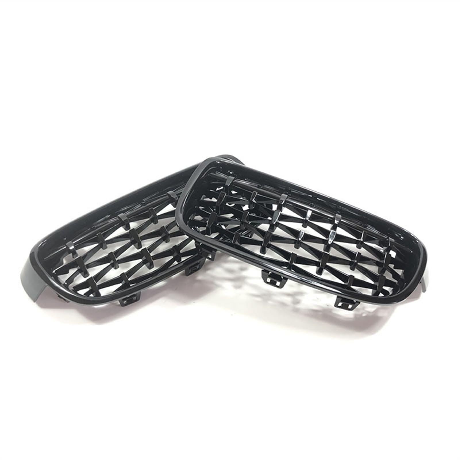 JUNPIY Geetha Auto-Frontgrill, Stoßstange, Renngitter, for, for 3er F30 F31 320i 325i 328i 330i 335i 2012–2018, Diamant-Grill Auto-Kühlergrill(Black) von JUNPIY