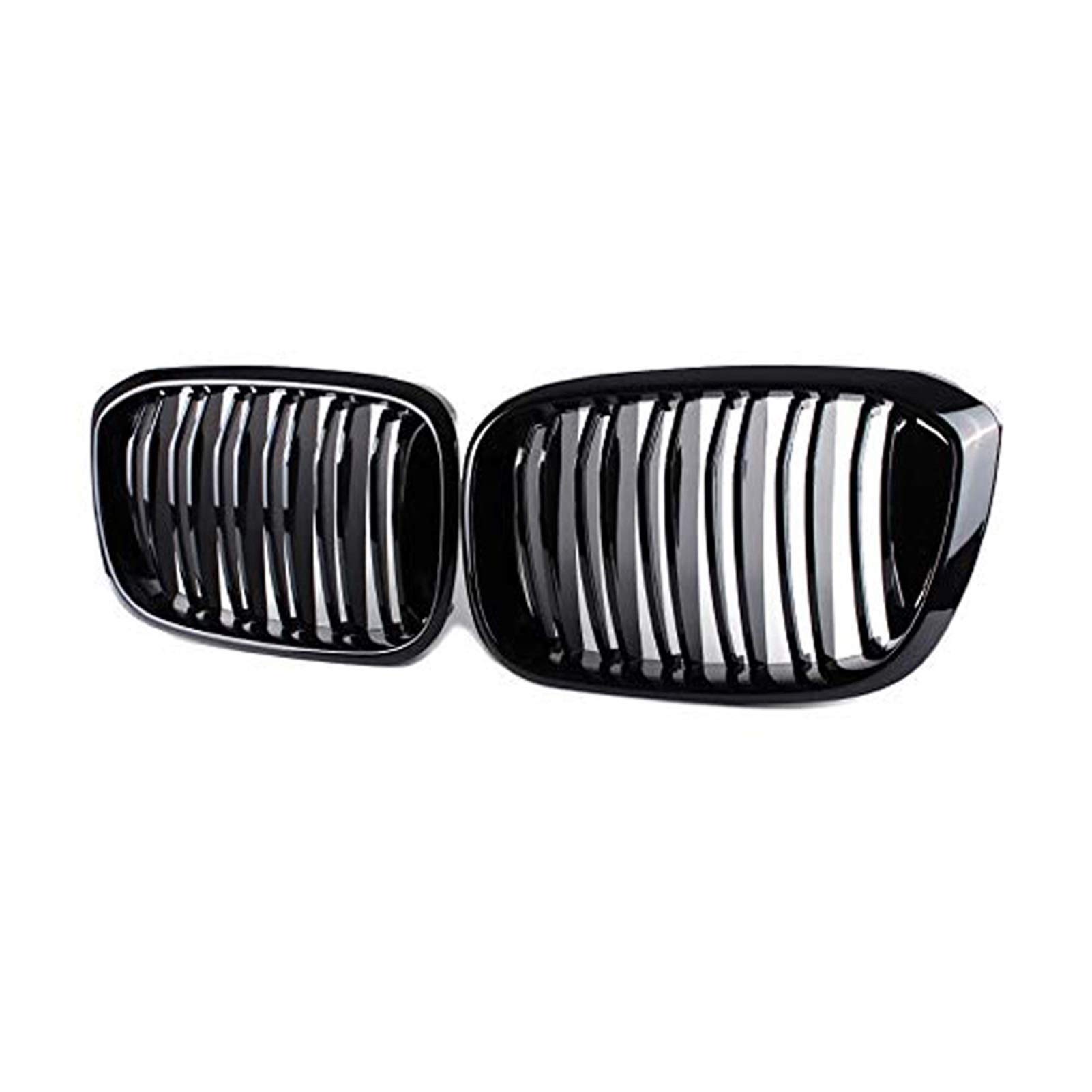 JUNPIY Glänzend schwarzer Frontgrill im Lamellenstil, for, for X3 G01 X4 G02, for X3 25i 28i, for X4 25I 30I Auto-Kühlergrill JUNPIY Glänzend schwarzer Frontgrill im Lamellenstil, for, for X3 G01 X4 G02, for X3 25i 28i, for X4 25I 30I Auto-Kühlergrill von JUNPIY