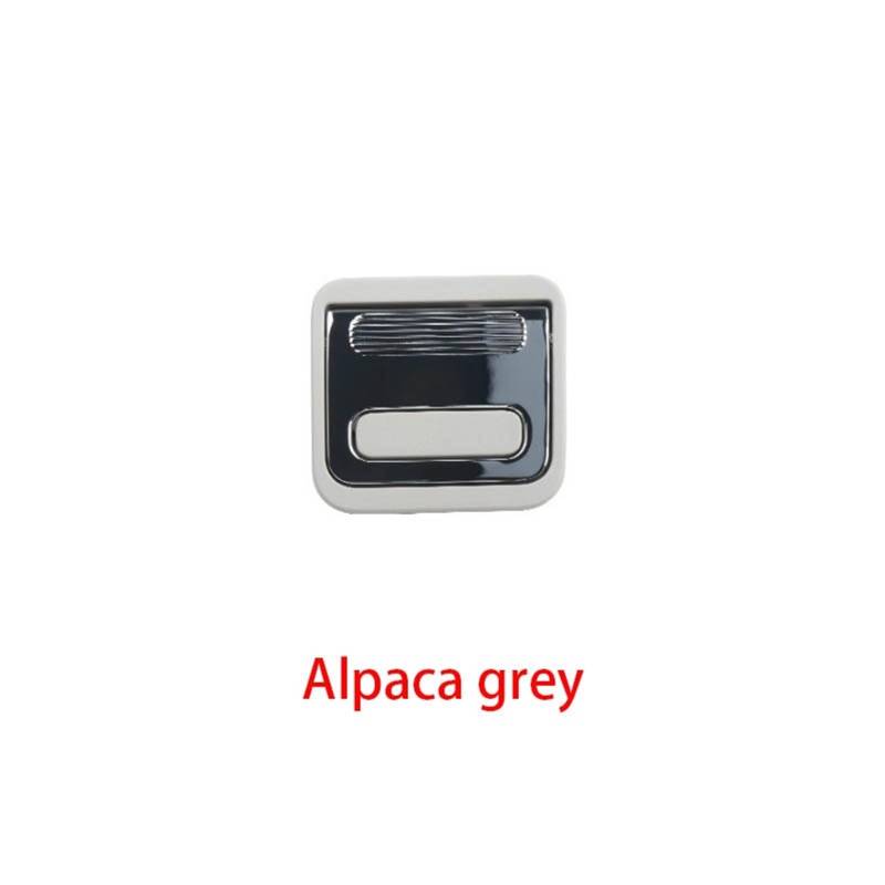 JUNPIY Kofferraumabdeckung Bodenplatte Matte Bodenteppich Griff, for Mercedes, for Benz, ML GL Klasse W164 X164 R-Klasse W251(Alpaca Grey) von JUNPIY