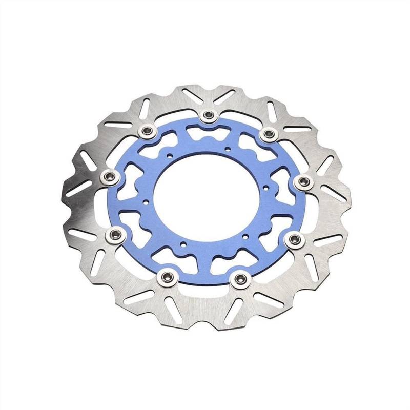 JUNPIY Motorrad Vorne Wellenförmige Schwimmende Bremsscheibe, for Yamaha, YZ250 YZ250F YZ426F YZ450F WR250 WR250F WR450F WR426F von JUNPIY