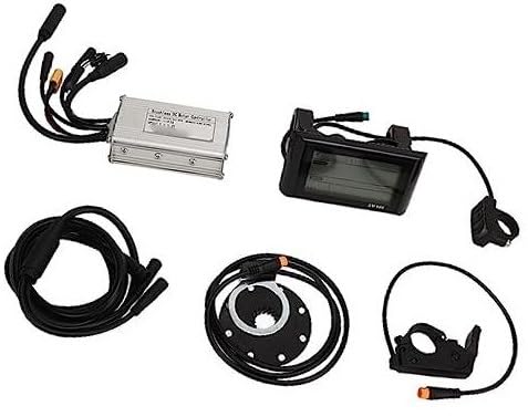 JUNPIY Nachrüstsatz for Controller for Elektrofahrräder, 17 A 3-Modus-Sinuswellen-Controller SW900 Panel-Trigger-Shifter-Set, for die Modifikation von Elektrorollern Elektroroller-Controller von JUNPIY