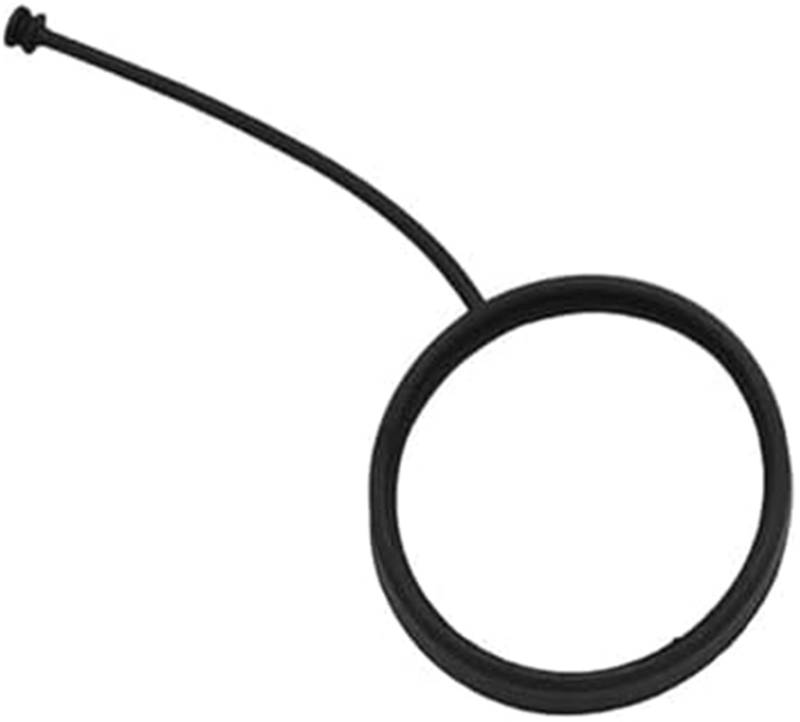 JUNPIY Öl Heizöl Tankdeckel Kabel Kappe Seil, for Mercedes-Benz, for CEASM GLC GLK SLK CLK CLA, Klasse W204 AMG W220 W205 CDI 2010-2018 Tankdeckel-Haltegurt(Black A) von JUNPIY