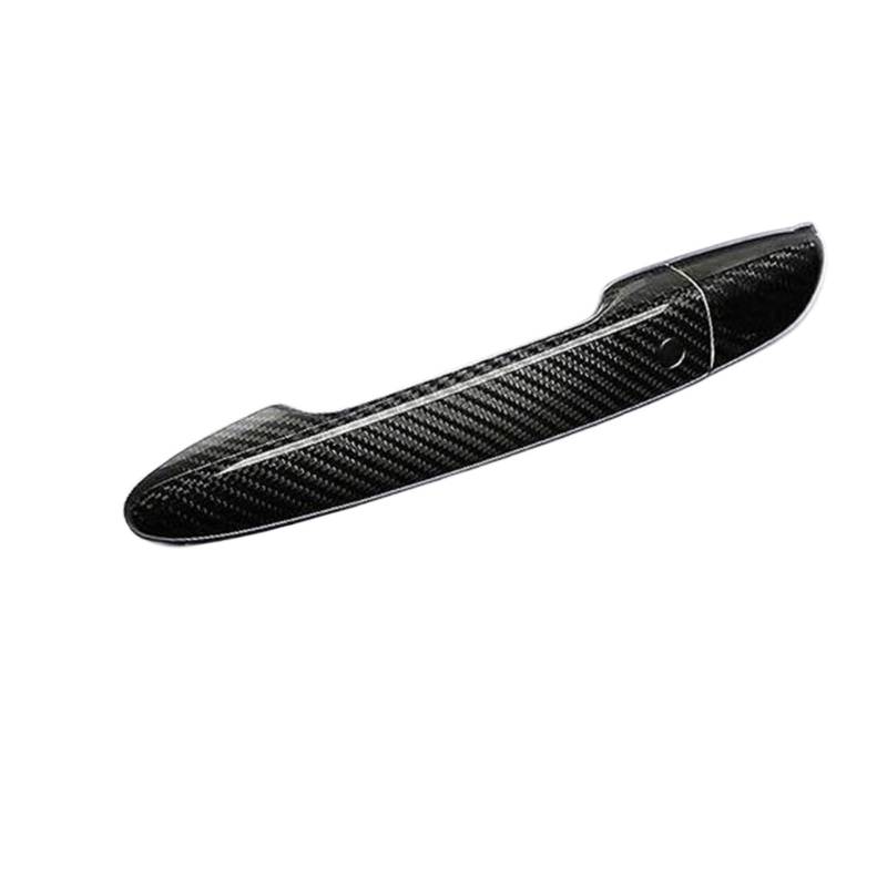 JUNPIY Rechtslenker, for Mazda, Biante 2008–2016, Kohlefaser-Autotürgriffabdeckung, Styling, Autozubehör Autotürgriffabdeckung(Black 1 Keyhole 2 Buttons) von JUNPIY