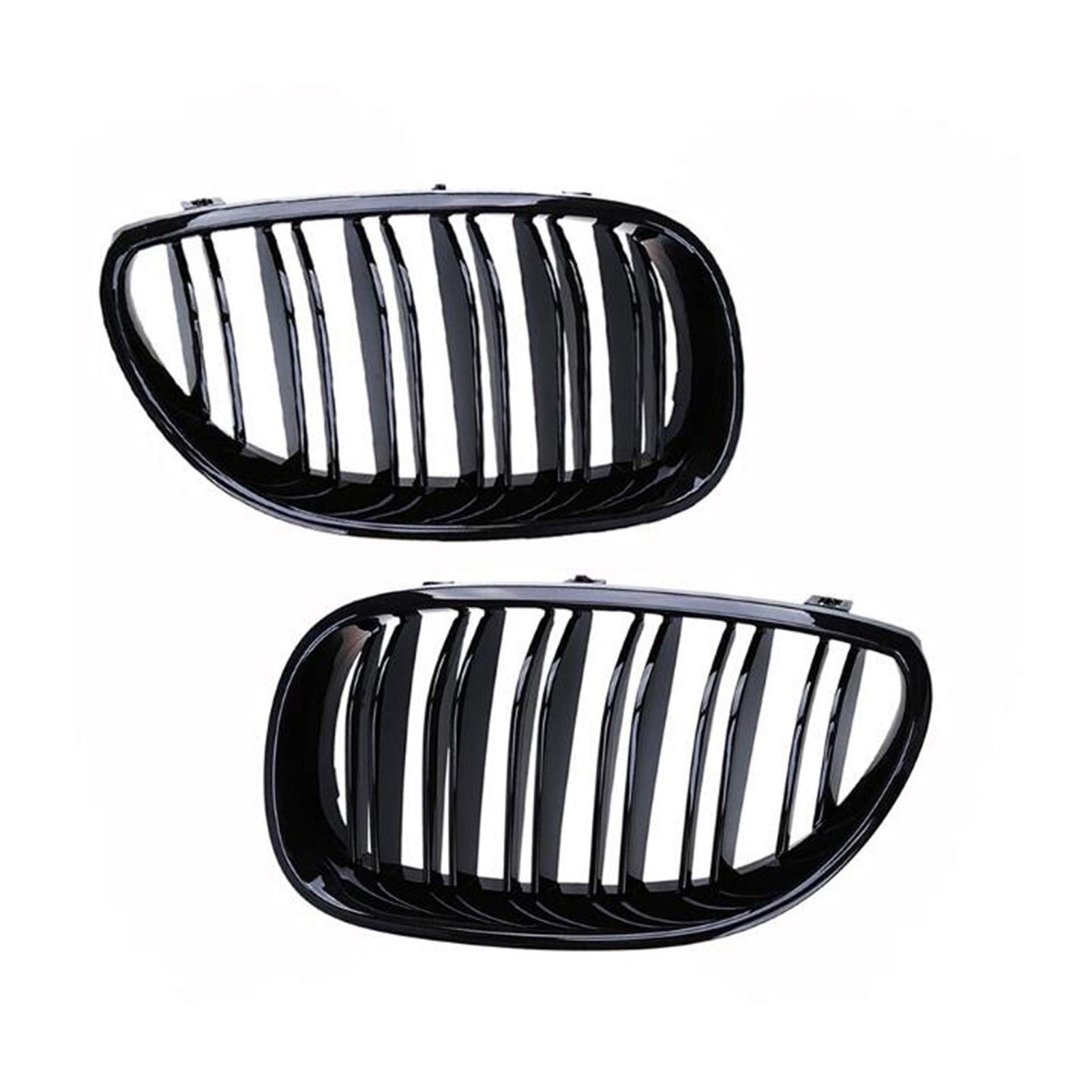 JUNPIY Schwarz glänzender Front-Sportgrill, Motorhaubengrill, for, for E60 E61 2003 2004 2005 2006 2007 2008 2009, for M5 525i 528i 528xi 530i Auto-Kühlergrill JUNPIY Schwarz glänzender Front-Sportgrill, Motorhaubengrill, for, for E60 E61 2003 2004 2005 2006 2007 2008 2009, for M5 525i 528i 528xi 530i Auto-Kühlergrill von JUNPIY