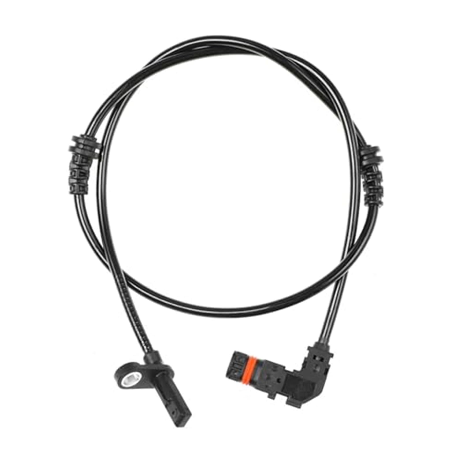 JUNPIY Vorne Links rechts ABS-Sensor, for Mercedes-Benz, C-KLASSE C220 C230 C300 C350 W204 GLK-KLASSE X204 GLK200 GLK250 GLK320 2045400517 ABS-Sensor Radgeschwindigkeit(Black Front Right) von JUNPIY