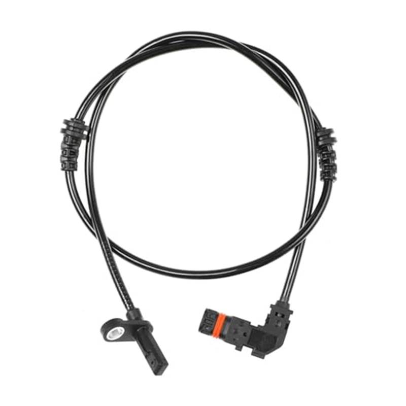 JUNPIY Vorne Links rechts ABS-Sensor, for Mercedes-Benz, C-KLASSE C220 C230 C300 C350 W204 GLK-KLASSE X204 GLK200 GLK250 GLK320 2045400517 ABS-Sensor Radgeschwindigkeit(Black Front Right) von JUNPIY