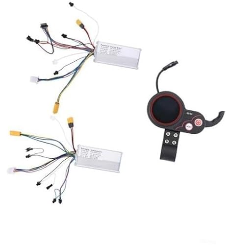JUNPIY Wasserdichtes Instrumentendisplay und Controller-Kit for Elektroroller, LCD-Display-Drosselklappe, for Dual Drive Controller QSS4, for 8 9 10 8X 10X Elektroroller Elektroroller-Controller JUNPIY Wasserdichtes Instrumentendisplay und Controller-Kit for Elektroroller, LCD-Display-Drosselklappe, for Dual Drive Controller QSS4, for 8 9 10 8X 10X Elektroroller Elektroroller-Controller von JUNPIY
