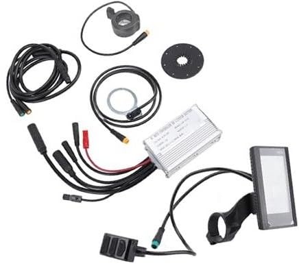 JUNPIY Wasserdichtes Motorsteuerungskit, Umrüstsatz LCD-Display Daumengasassistent-Sensor for Elektroroller Elektroroller-Controller von JUNPIY