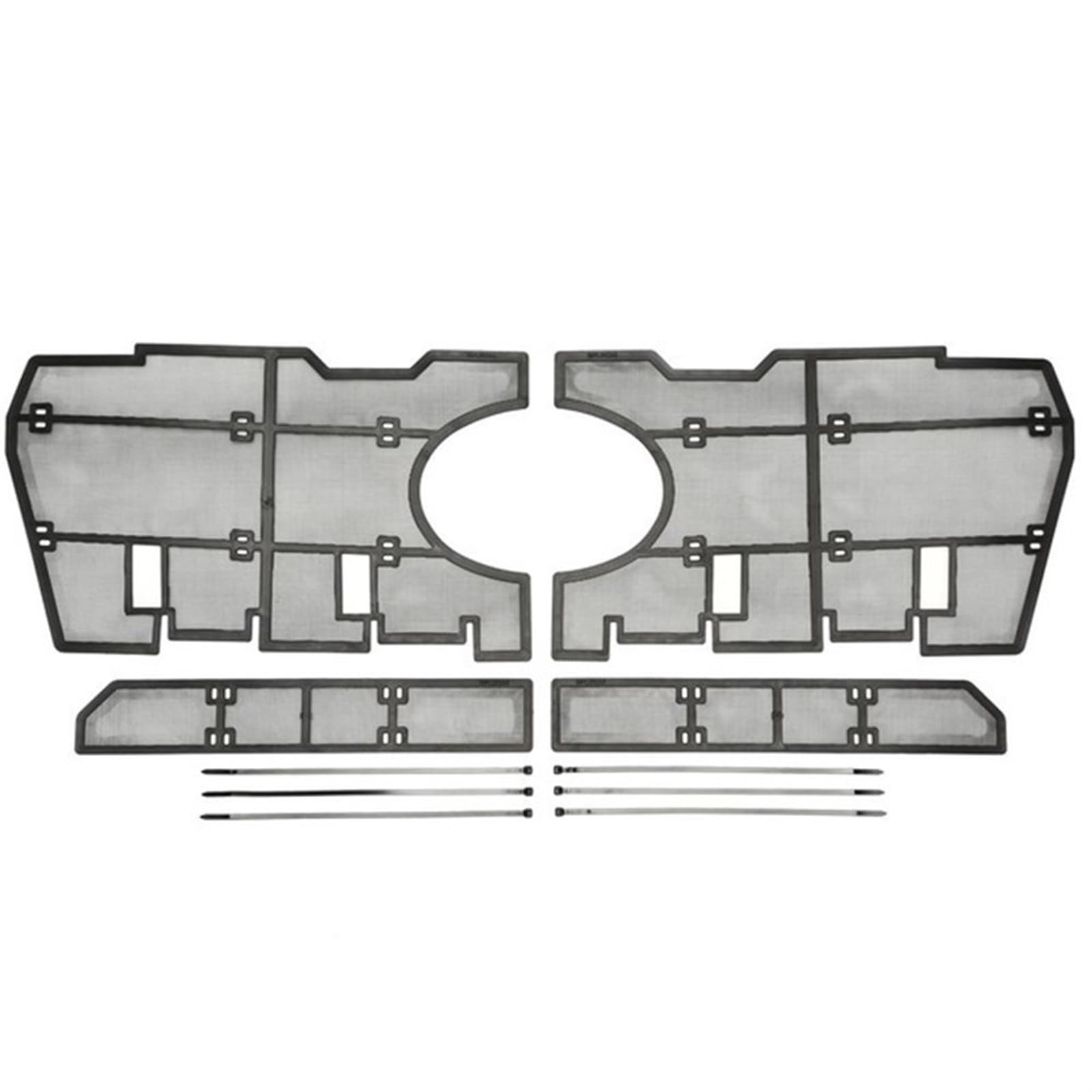 JUNPIY for Toyota, for Land Cruiser, for Prado 2018 2019 2020, Auto-Frontgrilleinsatz, Netzschutz, Netzabdeckung, Zubehör Auto-Kühlergrill JUNPIY for Toyota, for Land Cruiser, for Prado 2018 2019 2020, Auto-Frontgrilleinsatz, Netzschutz, Netzabdeckung, Zubehör Auto-Kühlergrill von JUNPIY