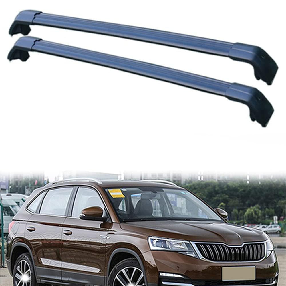 2 Stücke Dachträger-Querstangen Dachgepäckträger für KAMIQ 2018-2023 SUV Dachträger aus Aluminium für Dachboxen oder als Skihalter Tragkraft 220 kg Dachträger,B 2 Stücke Dachträger-Querstangen Dachgepäckträger für KAMIQ 2018-2023 SUV Dachträger aus Aluminium für Dachboxen oder als Skihalter Tragkraft 220 kg Dachträger,B von JUNYEW