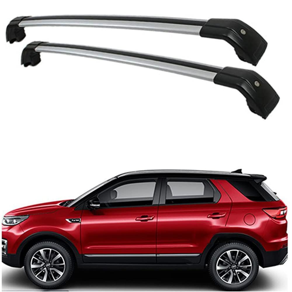2 Stücke Dachträger-Querstangen Dachgepäckträger für changan cs55 2017 2018 2019 2020 Dachträger aus Aluminium für Dachboxen oder als Skihalter Tragkraft 220 kg Dachträger,A von JUNYEW