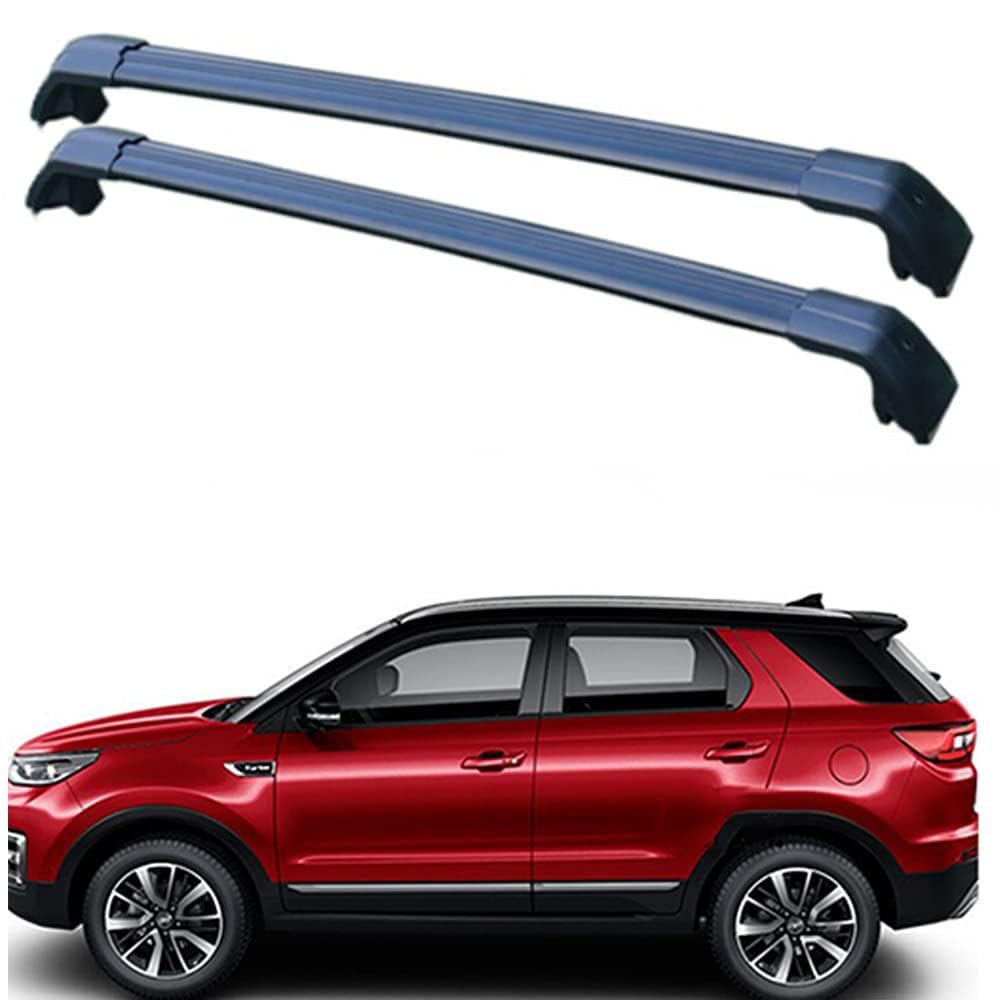 2 Stücke Dachträger-Querstangen Dachgepäckträger für changan cs55 2017 2018 2019 2020 Dachträger aus Aluminium für Dachboxen oder als Skihalter Tragkraft 220 kg Dachträger,B von JUNYEW