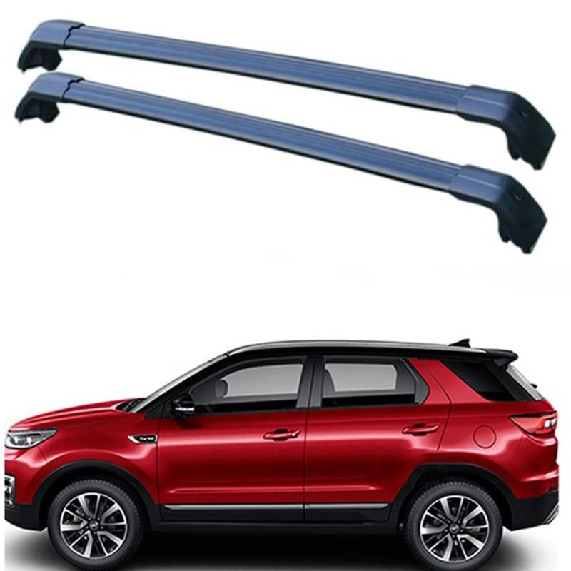 2 Stücke Dachträger-Querstangen Dachgepäckträger für changan cs55 2017 2018 2019 2020 Dachträger aus Aluminium für Dachboxen oder als Skihalter Tragkraft 220 kg Dachträger,B von JUNYEW