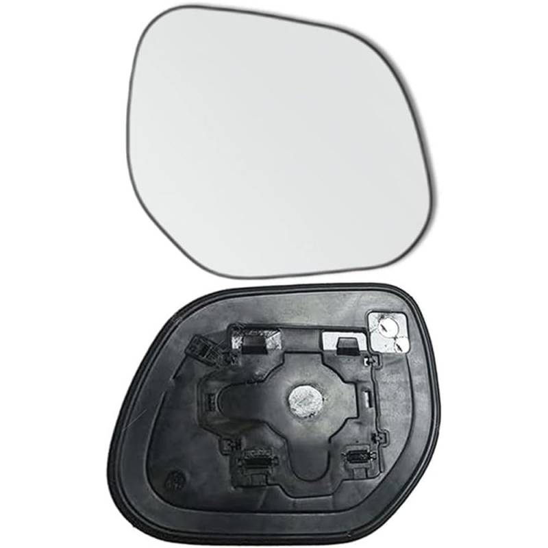 Flügel Spiegelglas Ersatz für Citroen C-Crosser 2007+,Spiegelglas mit Heizfunktion/Spiegelglas Links Rechts mit Trägerplatte,Right von JUNYEW