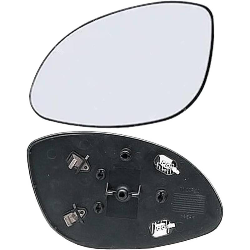 Flügel Spiegelglas Ersatz für Opel/Vauxhall Vectra C 2003-2008,Spiegelglas mit Heizfunktion/Spiegelglas Links Rechts mit Trägerplatte,Left von JUNYEW