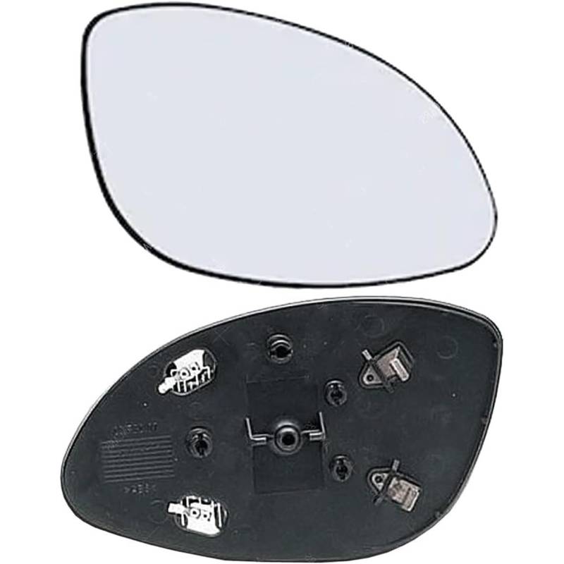 Flügel Spiegelglas Ersatz für Opel/Vauxhall Vectra C 2003-2008,Spiegelglas mit Heizfunktion/Spiegelglas Links Rechts mit Trägerplatte,Right von JUNYEW