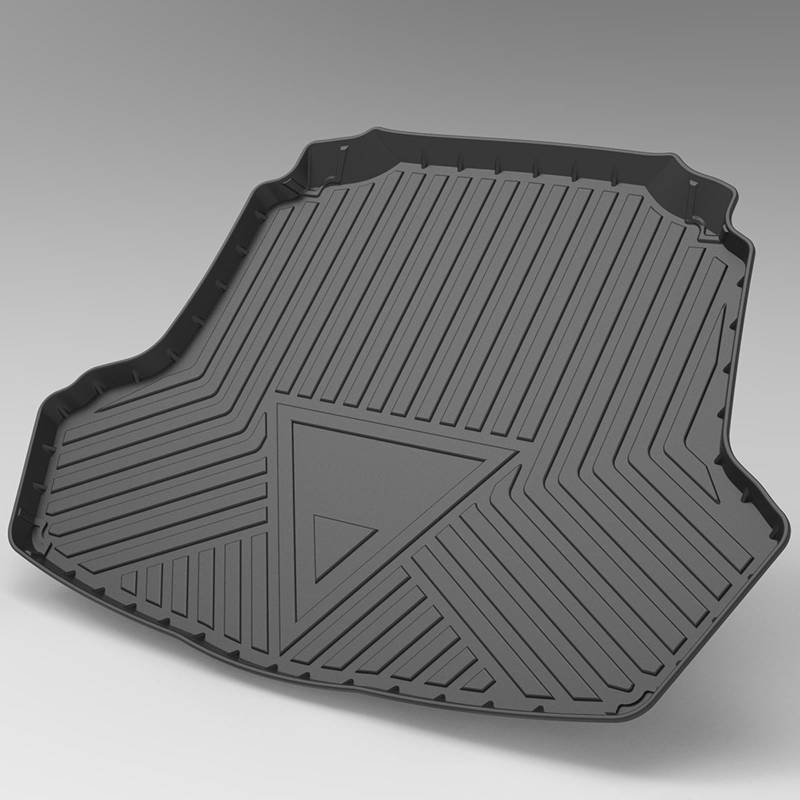 Kofferraummatte Kompatibel mit Benz C-Class W205 2015-2020,Auto Allwetter Wasserdicht Protector Pad/Hohe Temperaturbeständigkeit Geruchlos Wasserdicht von JUNYEW