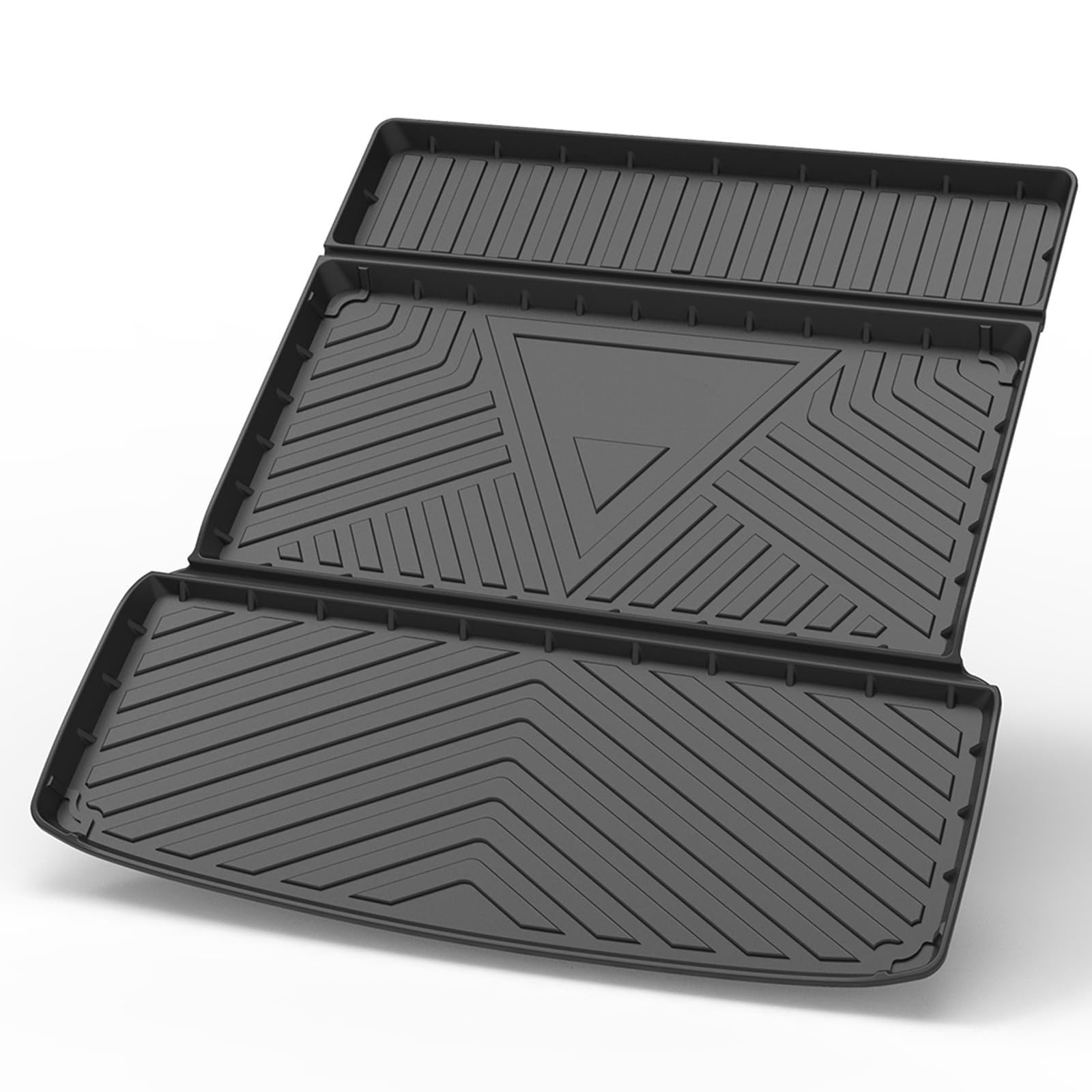 Kofferraummatte Kompatibel mit Benz GLS-GL (5 Seats/7 Seats) 2013-2019,Auto Allwetter Wasserdicht Protector Pad/Hohe Temperaturbeständigkeit Geruchlos Wasserdicht von JUNYEW