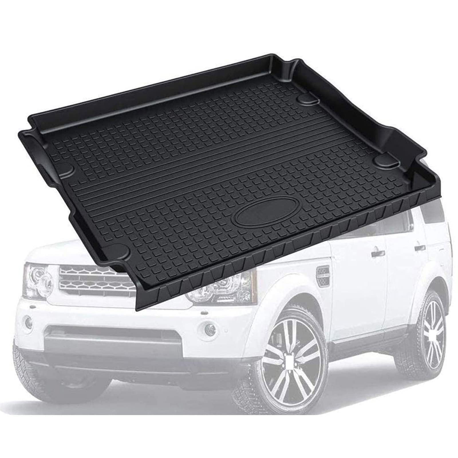 Kofferraummatte Kompatibel mit D-iscovery 4 2010-2022,Auto Allwetter Wasserdicht Protector Pad/Hohe Temperaturbeständigkeit Geruchlos Wasserdicht Kofferraummatte Kompatibel mit D-iscovery 4 2010-2022,Auto Allwetter Wasserdicht Protector Pad/Hohe Temperaturbeständigkeit Geruchlos Wasserdicht von JUNYEW