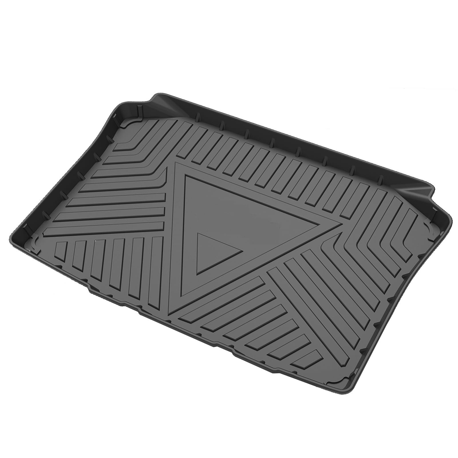 Kofferraummatte Kompatibel mit Polo 2004-2018,Auto Allwetter Wasserdicht Protector Pad/Hohe Temperaturbeständigkeit Geruchlos Wasserdicht Kofferraummatte Kompatibel mit Polo 2004-2018,Auto Allwetter Wasserdicht Protector Pad/Hohe Temperaturbeständigkeit Geruchlos Wasserdicht von JUNYEW