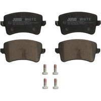Bremsbelagsatz JURID WHITE 573259JC, Hinten, Keramik von Jurid