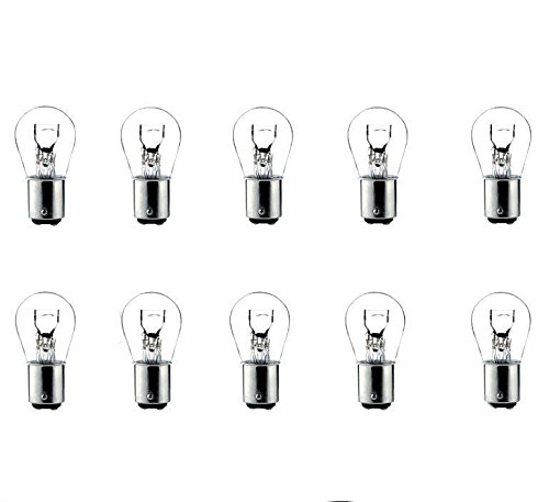 10x P21/5W 12V 21/5W BUY15d GLAS LAMPEN HALOGEN 10 STÜCK BREMSLICHT RÜCKFAHRLICHT NEBELSCHLUSSLICHT STANDLICHT POSITIONSLICHT Jurmann® LongLife & Erschütterungsfest von JURMANN
