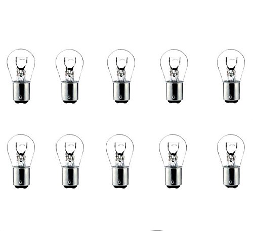 10x P21/5W 12V 21/5W BUY15d GLAS LAMPEN HALOGEN FALTSCHACHTEL 10 STÜCK BREMSLICHT RÜCKFAHRLICHT NEBELSCHLUSSLICHT STANDLICHT POSITIONSLICHT Jurmann® LongLife & Erschütterungsfest von JURMANN