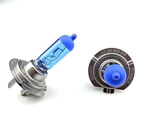 2x H7 12V 55W 6000K PX26d E13 Motorrad & Roller Super White Xenon Effekt Halogen Lampen Bike & Scooter Jurmann Original von JURMANN