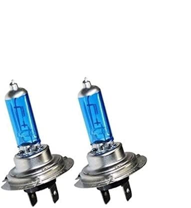 2x Maxgear Blue H7 55W 12V Halogen Lampen Set Super White Xenon Effekt 78-0090 Abblendlicht Fernlicht Nebelscheinwerfer von JURMANN
