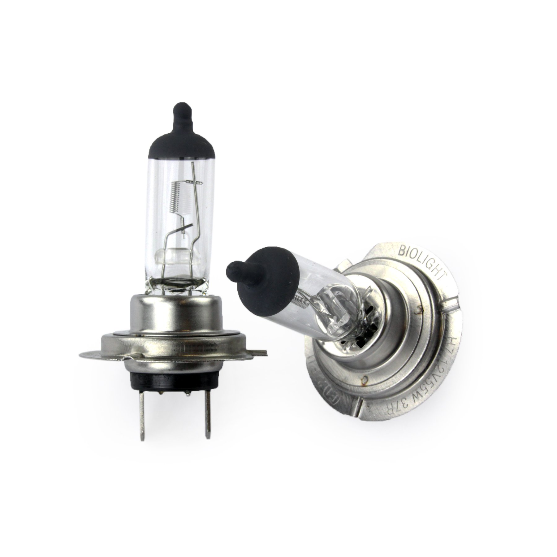 WERKSTATTWARE Jurmann Trade GmbH® 2x Stück Halogen Lampen Glassockel Birnen Autolampen (2x H7 55W Grey/Top) von JURMANN