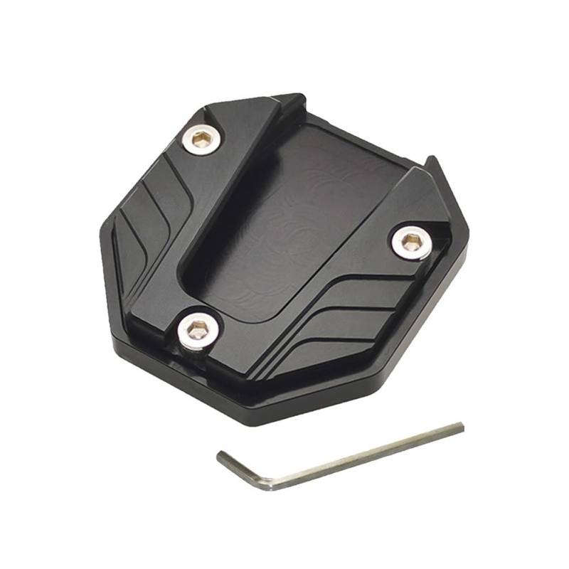 Motorrad Ständer Seitenverlängerung Pad 2023 Fahrrad Ständer Extender Motorrad Anti-Slip Halterung Roller Verlängerung Fuß Pad Unterstützung Platte Motorrad von JURTBGF