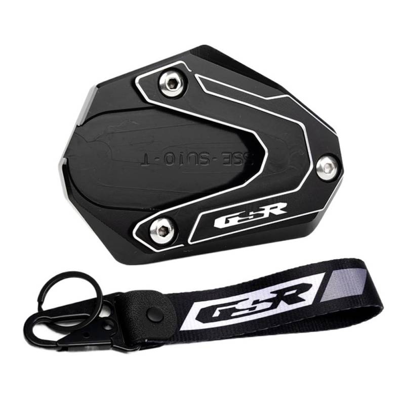 Motorrad Ständer Seitenverlängerung Pad Für GSR 750 Gsr750 GSR750 Gsx-s750 Zubehör Motorrad Ständer Seitenständer Verlängerung Pad Schlüsselanhänger von JURTBGF
