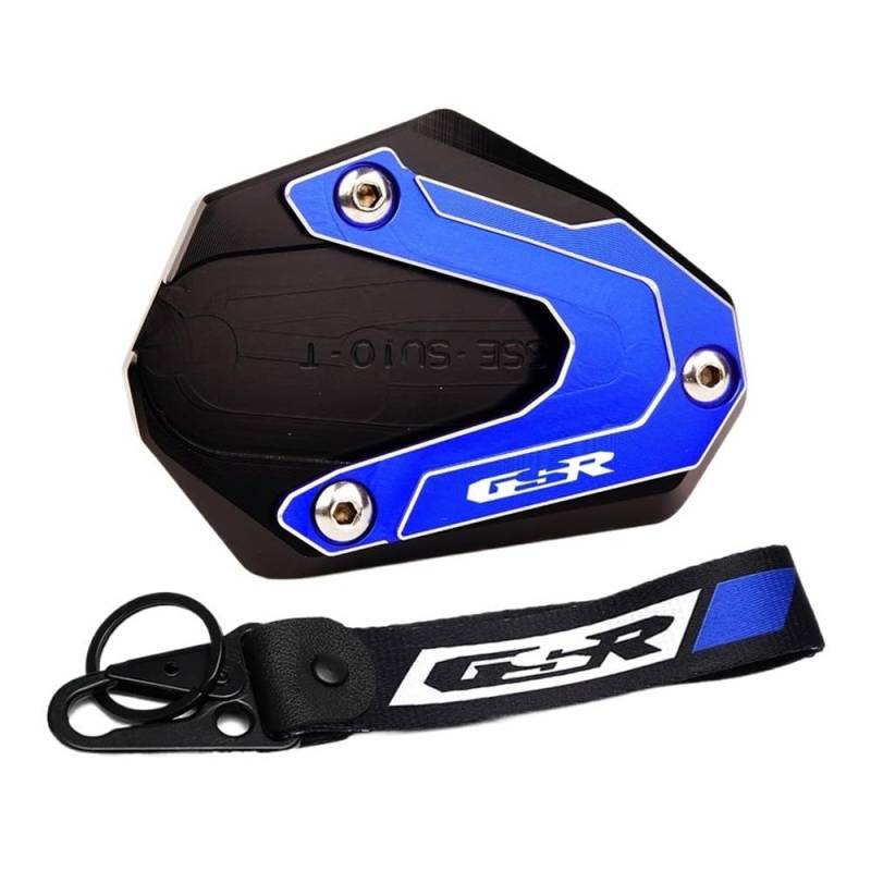Motorrad Ständer Seitenverlängerung Pad Für GSR 750 Gsr750 GSR750 Gsx-s750 Zubehör Motorrad Ständer Seitenständer Verlängerung Pad Schlüsselanhänger von JURTBGF
