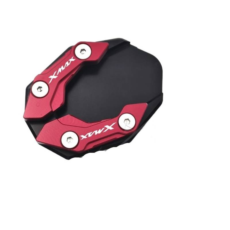 Motorrad Ständer Seitenverlängerung Pad Für Xmax 125 250 300 XMAX300 XMAX250 XMAX125 Motorrad Ständer Fuß Seite Stehen Verlängerung Pad Unterstützung Platte Vergrößern von JURTBGF