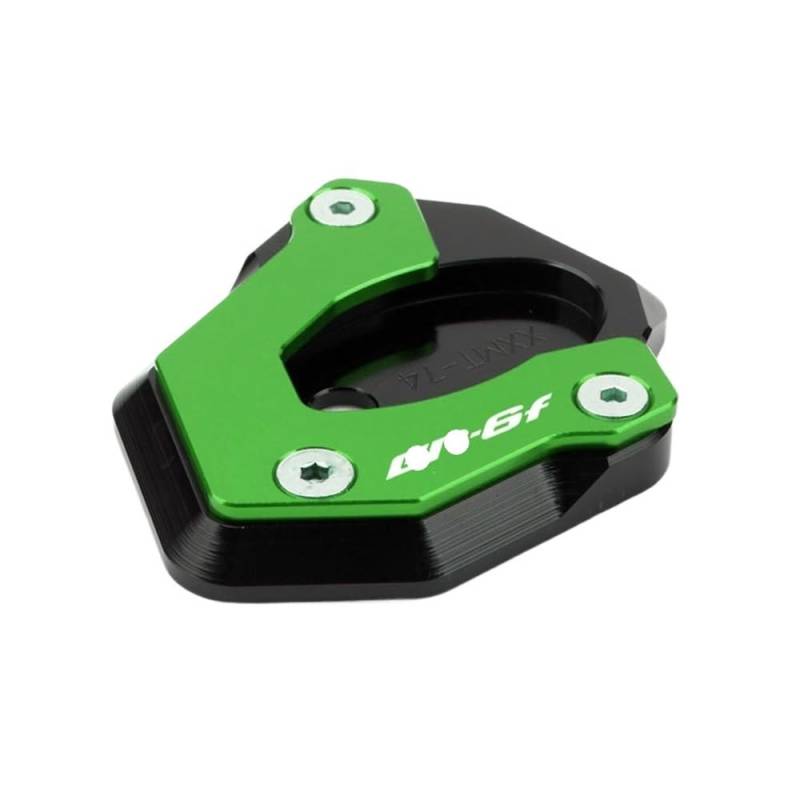 Motorrad Ständer Seitenverlängerung Pad Motorrad Ständer Fuß Seite Stehen Verlängerung Unterstützung Platte Pad Für Kaw&asaki ER-6N ER6N ER 6N ER-6F ER6F ER 6F 2012-2016 von JURTBGF