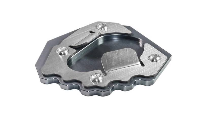Motorrad Ständer Seitenverlängerung Pad Motorrad Zubehör Ständer Seite Stehen Unterstützung Verlängerung Fuß Pad Basis Für Tiger 1200 Tiger1200 2022 von JURTBGF